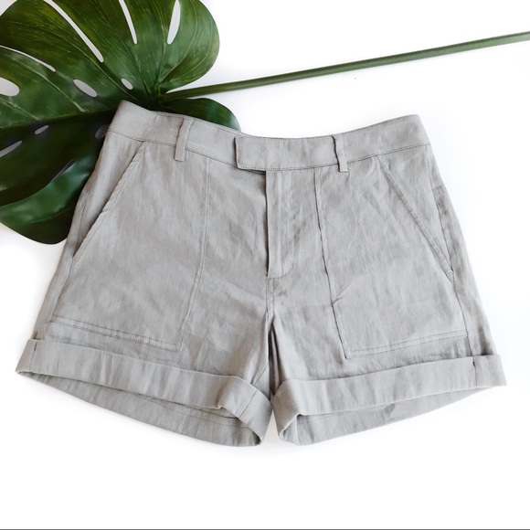 Vince Pants - Vince linen gray shorts NWT